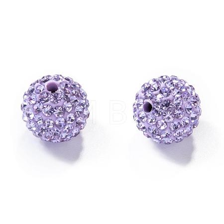 Pave Disco Ball Beads RB-H258-10MM-371-1