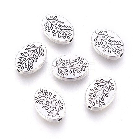 Tibetan Style Alloy Beads X-LFH10181Y-1