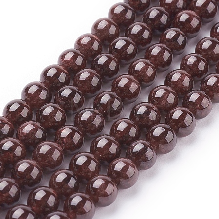 Gemstone Beads Strands X-G-G099-6mm-36-1