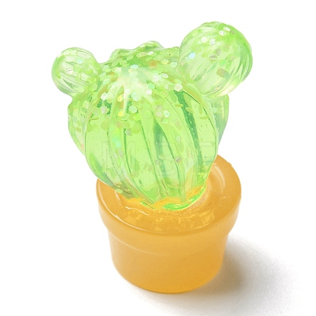 Transparent Resin Cabochons RESI-R437-02B-1