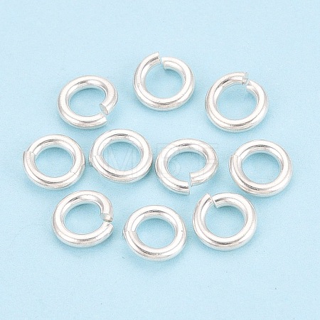 925 Sterling Silver Open Jump Rings STER-N017-30E-S-1