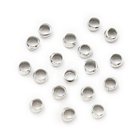 Brass Crimp Beads KK-S509-01P-06-1