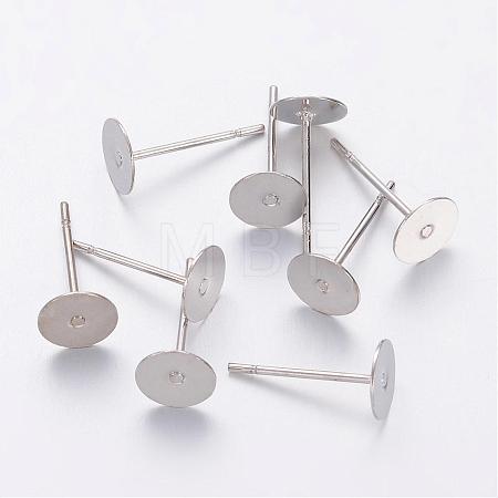 Stud Earring Settings KK-C2899-NFN-1-1