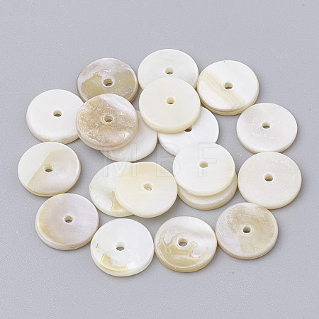Freshwater Shell Beads SHEL-Q021-06B-1