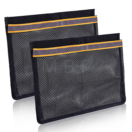 Polyester Yacht Mesh Storage Bags AJEW-WH0752-380C-1