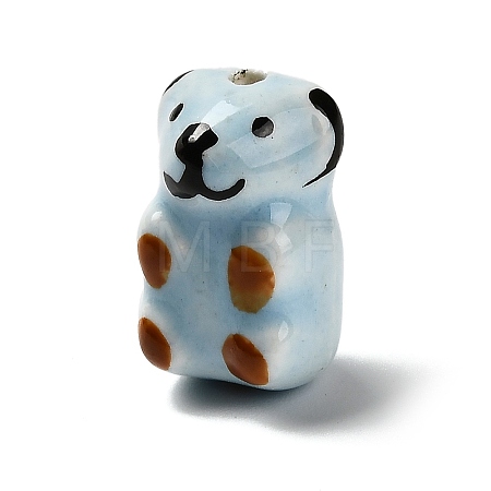 Handmade Porcelain Beads PORC-A028-02D-1