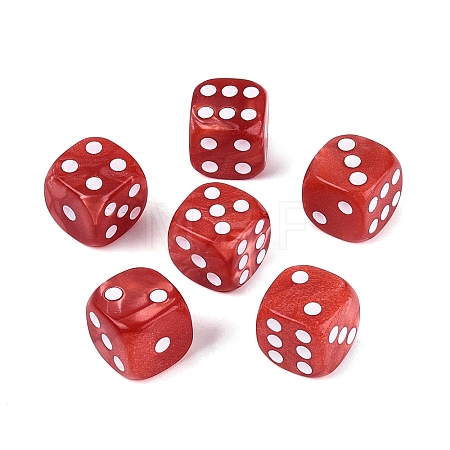 Opaque Acrylic Beads MACR-F083-14D-1