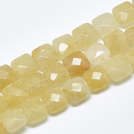 Natural Topaz Jade Beads Strands G-S357-D01-12-1