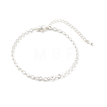 304 Stainless Steel Cable Chains Bracelets BJEW-JB06334-1