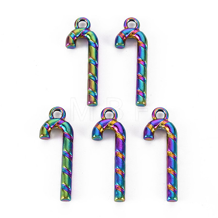 Rainbow Color Alloy Pendants PALLOY-S180-273-NR-1