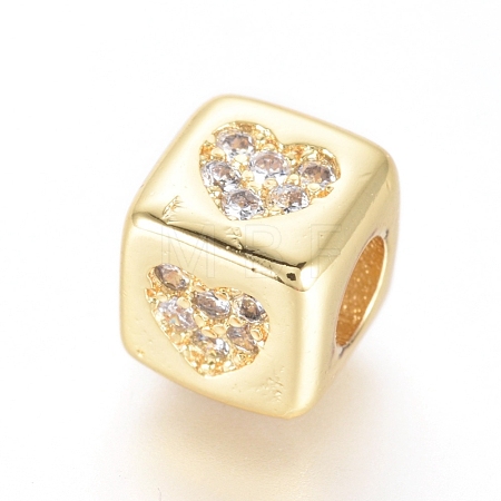 Brass Beads KK-I657-07G-1