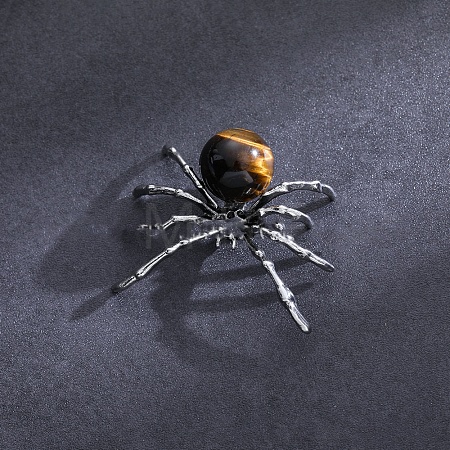 Natural Tiger Eye Halloween Home Party Decorations PW-WG79695-11-1