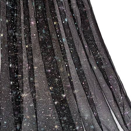Star Pattern Nylon Fabric DIY-PH0038-37B-1