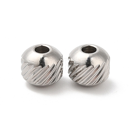 Non-Tarnish 201 Stainless Steel Bead STAS-H214-29C-P-1-1