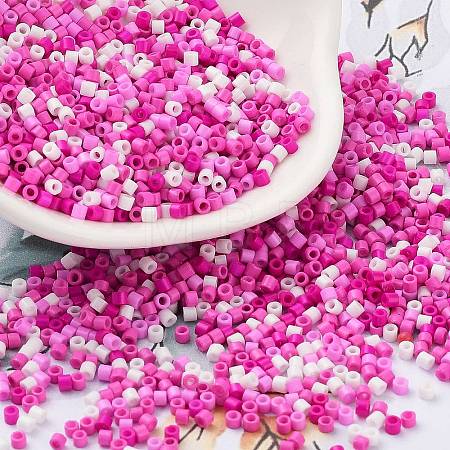 Baking Paint Glass Seed Beads SEED-S042-05B-47-1