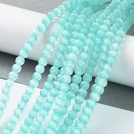 Cat Eye Beads Strands CE-F022-4mm-14-1