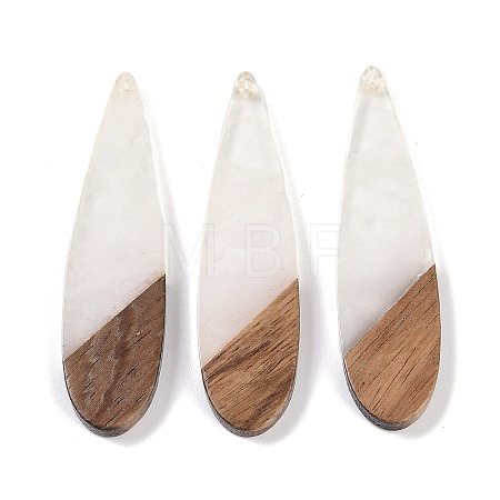 Resin & Wood Big Pendants WOOD-F015-08F-1