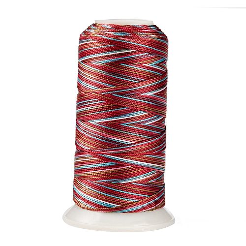 Segment Dyed Round Polyester Sewing Thread OCOR-Z001-A-17-1