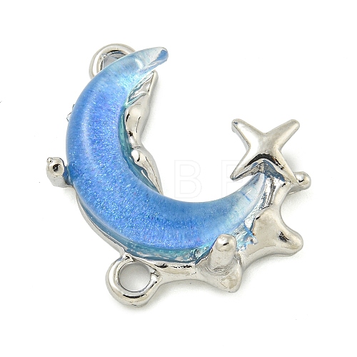 Alloy And Resin Pendants PALLOY-S029-01C-01-1