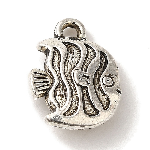 Tibetan Style Alloy Pendants TIBEP-L021-35AS-1