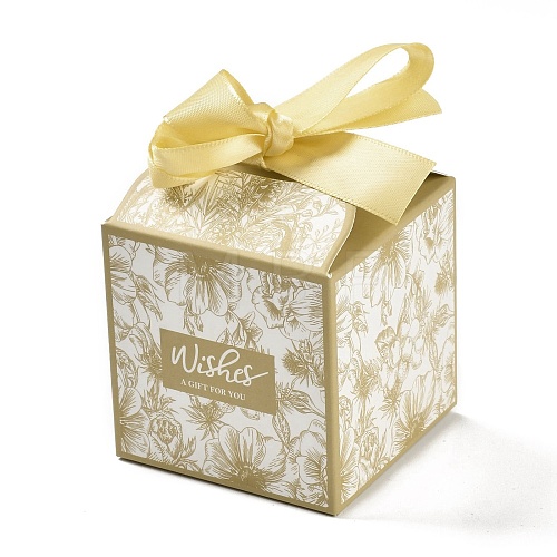 Wedding Theme Folding Gift Boxes CON-P014-01B-1