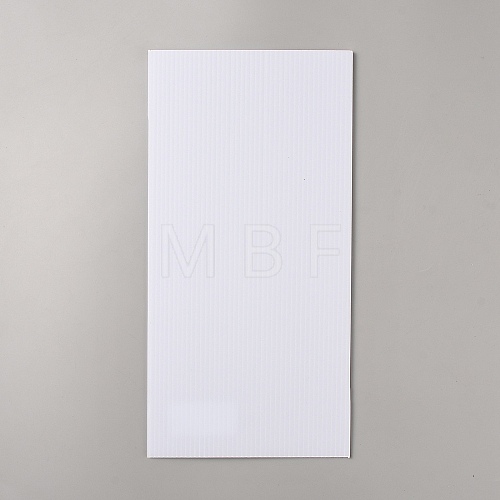 Plastic Corrugated Sheets Pads DIY-WH0632-18B-02-1