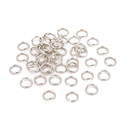 Brass Jump Rings KK-M165-7mm-01P-NR-1