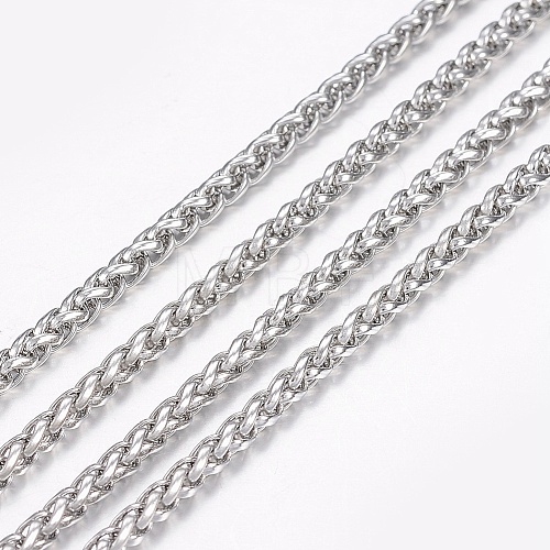 304 Stainless Steel Wheat Chains STAS-P197-063P-1