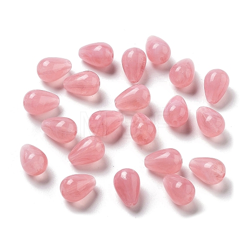 Opaque Acrylic Beads OACR-Q196-04H-1