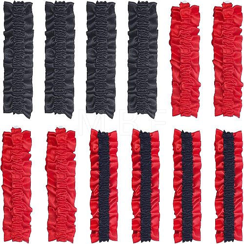 6 Pairs 3 Colors Polyester Elastic Garters DIY-CA0004-91-1