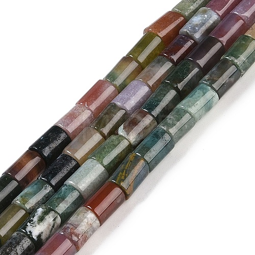 Natural Indian Agate Beads Strands G-C128-A14-01-1