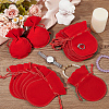  50Pcs Gourd Velvet Drawstring Bags TP-NB0001-64A-5