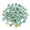 Two Tone Opaque Acrylic Imitation Gemstone Beads OACR-T033-03B-2