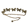 Tibetan Style Alloy Butterfly Link Chain Waist Belly Chains for Women FS-WG99F1B-01-4