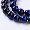 Natural Tiger Eye Bead Strands G-P276-03-8mm-3