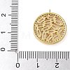 Brass Micro Pave Cubic Zirconia Pendants KK-C086-01G-3