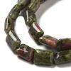 Natural Unakite Beads Strands G-G085-A15-01-3