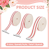 3Rolls 3 Styles Polyester Stripe Ribbon OCOR-ME0001-94-2