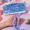 10Yards Polyester Lace Ribbon OCOR-TA0004-26G-6