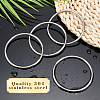 6Pcs 304 Stainless Steel Jump Rings STAS-GF0001-14-4