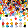 240Pcs 12 Colors Electroplate Transparent Glass Beads GLAA-PH0004-64-1