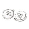 304 Stainless Steel Pendants STAS-P432-01C-P-2