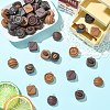 12Pcs 12 Styles Opaque Resin Pendants RESI-CJZ0001-09-5