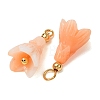 Dyed Synthetic Coral Pendants GG-CBAC295-03G-02-3