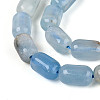 Natural Blue Calcite Beads Strands G-G980-53A-4