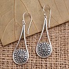 Alloy Dangle Earrings for Women WG54060-01-1