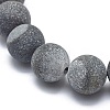 Natural Gemstone Bead Stretch Bracelets BJEW-K212-B-030-3