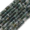 Natural Moss Agate Beads Strands G-Z110-A39-2x4mm-2