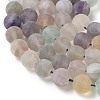 Natural Fluorite Beads Strands G-K292-01-6