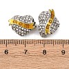 Mother's Day Alloy Rhinestone European Beads PALLOY-K014-03P-3